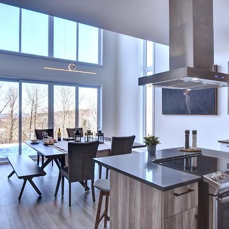 La Conception Chalet Serenity - Mont Tremblant Ski - Spa Sauna Wifi Tv Privet Chic Modern House 빌라 외부 사진