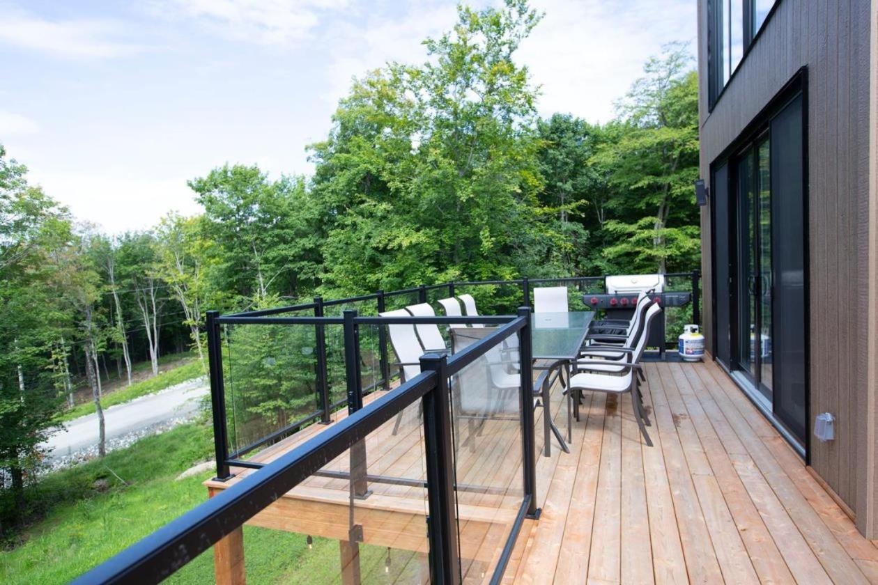 La Conception Chalet Serenity - Mont Tremblant Ski - Spa Sauna Wifi Tv Privet Chic Modern House 빌라 외부 사진