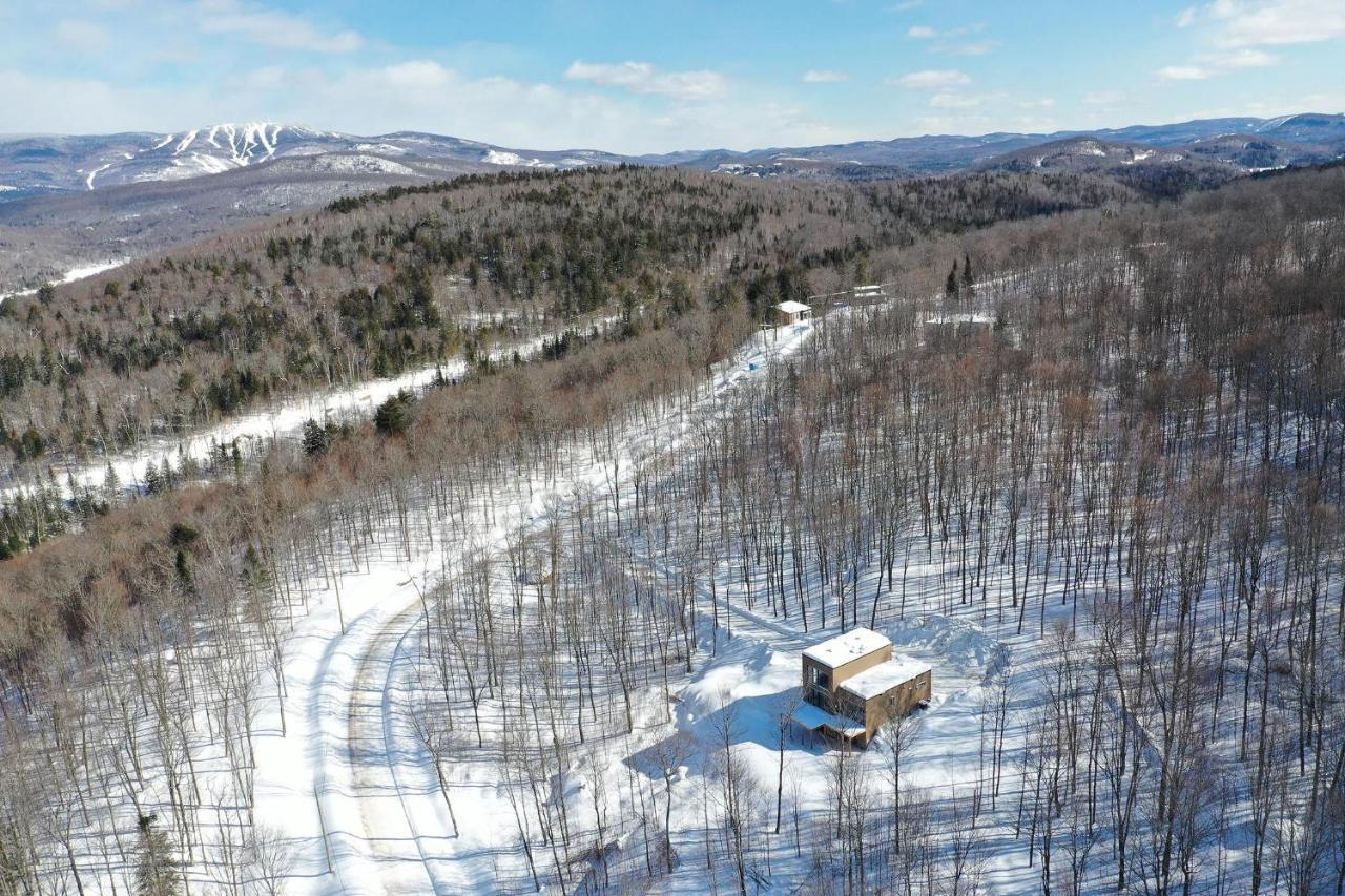 La Conception Chalet Serenity - Mont Tremblant Ski - Spa Sauna Wifi Tv Privet Chic Modern House 빌라 외부 사진