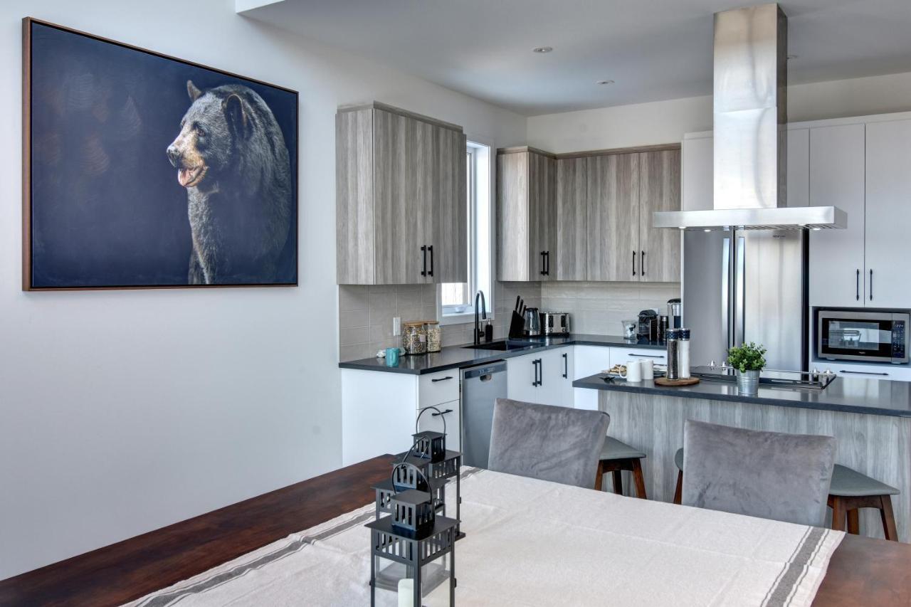 La Conception Chalet Serenity - Mont Tremblant Ski - Spa Sauna Wifi Tv Privet Chic Modern House 빌라 외부 사진