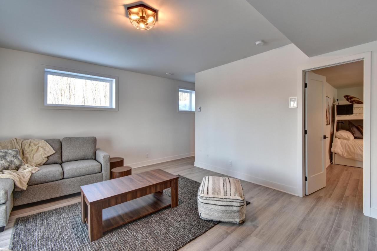 La Conception Chalet Serenity - Mont Tremblant Ski - Spa Sauna Wifi Tv Privet Chic Modern House 빌라 외부 사진