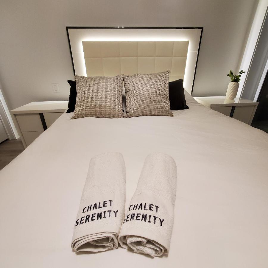 La Conception Chalet Serenity - Mont Tremblant Ski - Spa Sauna Wifi Tv Privet Chic Modern House 빌라 외부 사진