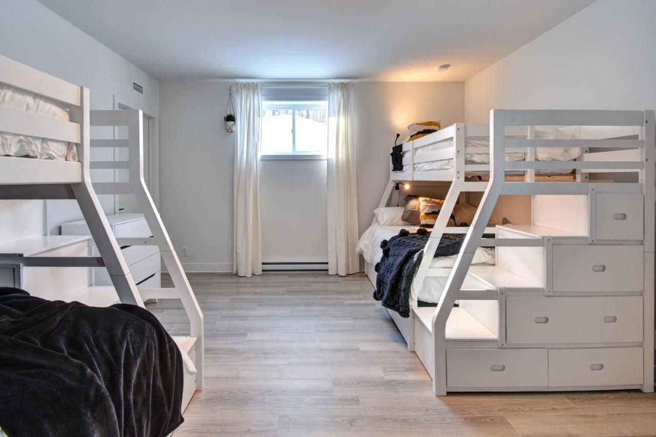 La Conception Chalet Serenity - Mont Tremblant Ski - Spa Sauna Wifi Tv Privet Chic Modern House 빌라 외부 사진