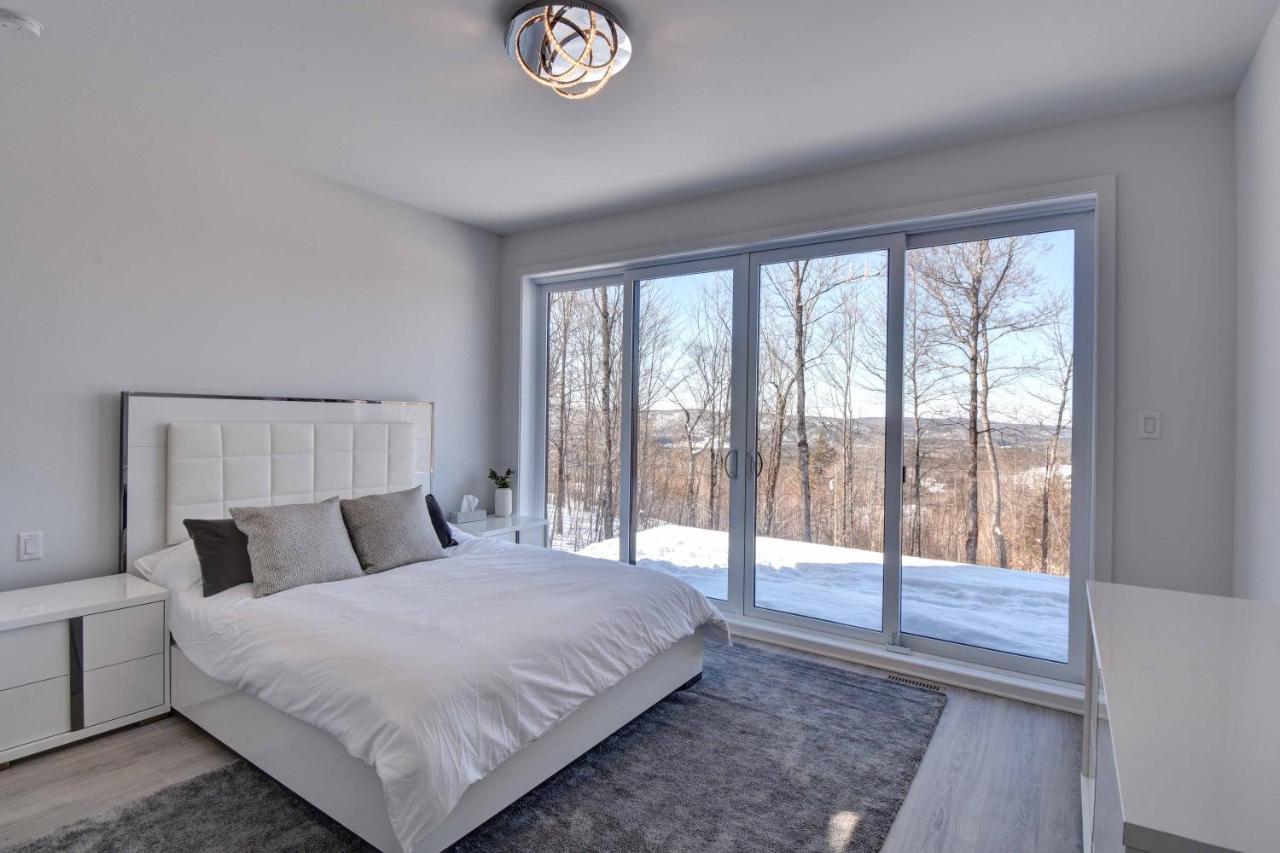 La Conception Chalet Serenity - Mont Tremblant Ski - Spa Sauna Wifi Tv Privet Chic Modern House 빌라 외부 사진