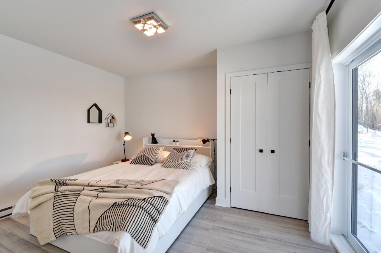 La Conception Chalet Serenity - Mont Tremblant Ski - Spa Sauna Wifi Tv Privet Chic Modern House 빌라 외부 사진
