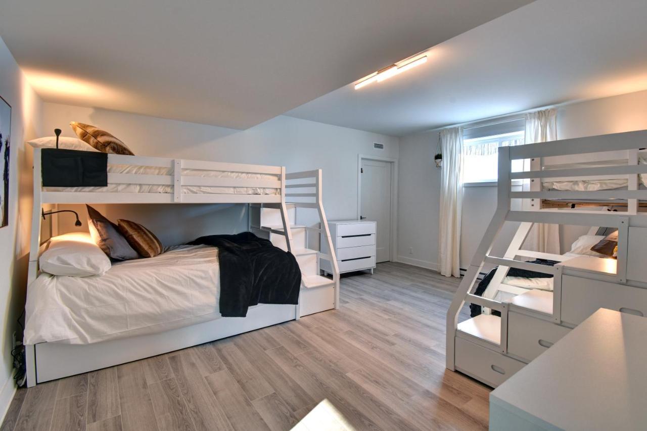 La Conception Chalet Serenity - Mont Tremblant Ski - Spa Sauna Wifi Tv Privet Chic Modern House 빌라 외부 사진