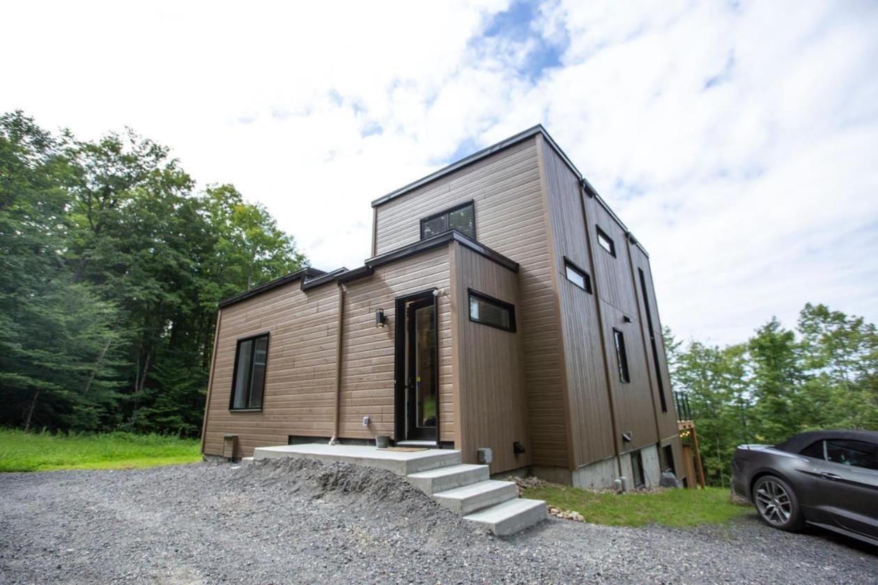 La Conception Chalet Serenity - Mont Tremblant Ski - Spa Sauna Wifi Tv Privet Chic Modern House 빌라 외부 사진