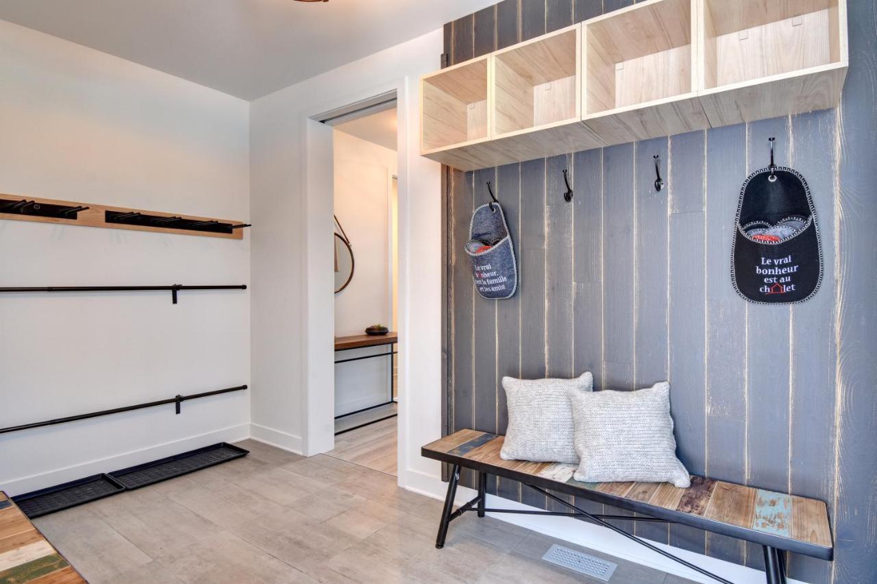 La Conception Chalet Serenity - Mont Tremblant Ski - Spa Sauna Wifi Tv Privet Chic Modern House 빌라 외부 사진
