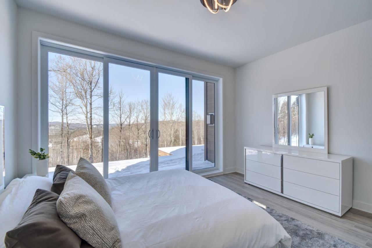 La Conception Chalet Serenity - Mont Tremblant Ski - Spa Sauna Wifi Tv Privet Chic Modern House 빌라 외부 사진