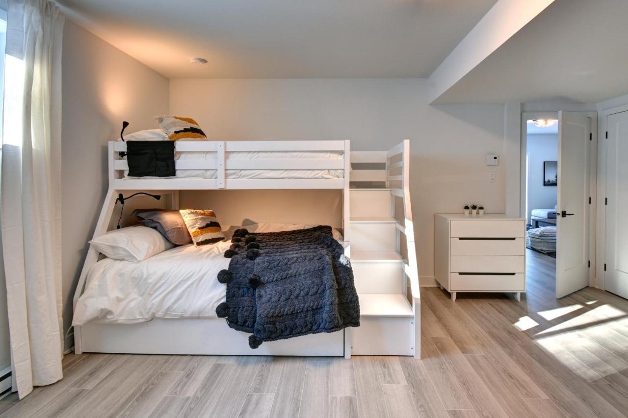 La Conception Chalet Serenity - Mont Tremblant Ski - Spa Sauna Wifi Tv Privet Chic Modern House 빌라 외부 사진